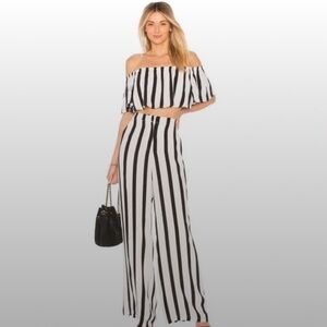 House of Harlow 1960 x Revolve Black and White Mona set - pants & top